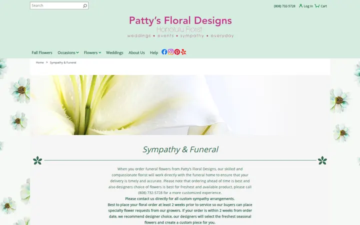 /sympathy — Patty's Floral Designs, Inc.