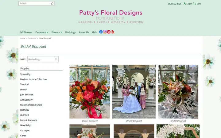 /bridal-bouquet/cat4670045 — Patty's Floral Designs, Inc.