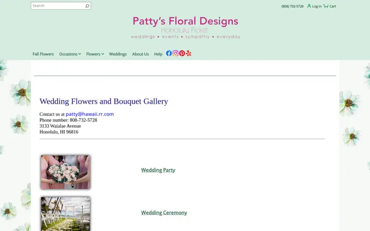 /wedding_gallery — Patty's Floral Designs, Inc.