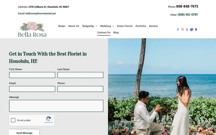 /contact — Bella Rosa Corporation