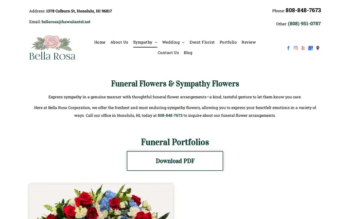 /sympathy-flowers — Bella Rosa Corporation