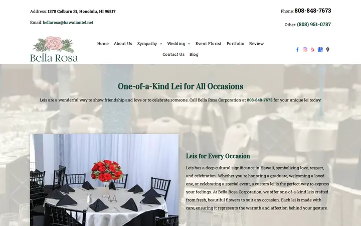 /lei — Bella Rosa Corporation