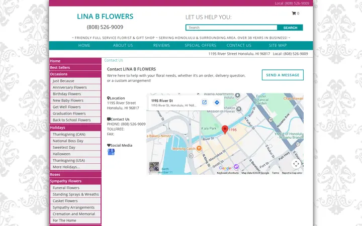 /contact_us.php — Lina B Flowers