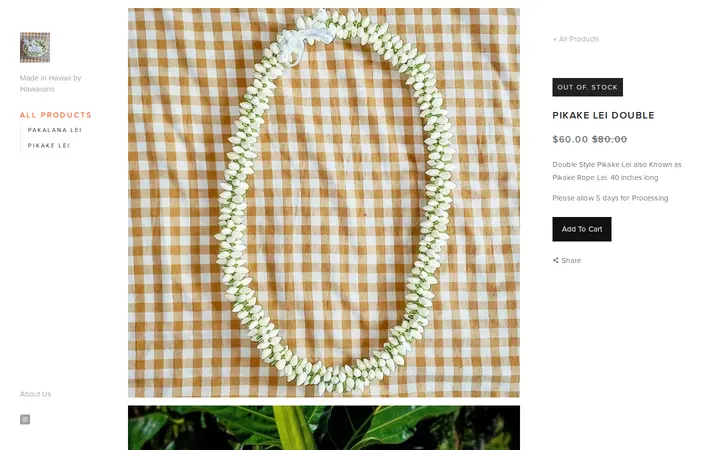 /products/pikake-lei-double — Kamalahuna
