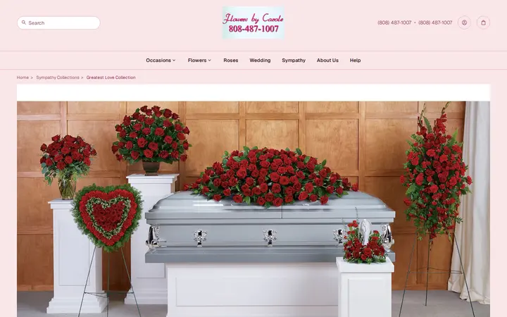 /sympathy-collections/greatest-love-collection/cat9490006 — Flowers By Carole