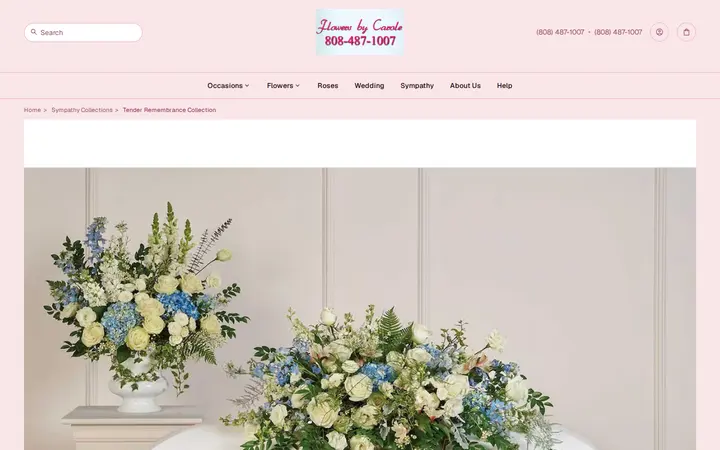 /sympathy-collections/tender-remembrance-collection/cat9490008 — Flowers By Carole