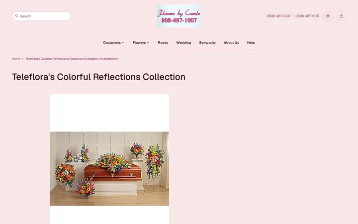 /sympathy-arrangement/telefloras-colorful-reflections-collection/p_ef_t283-1a — Flowers By Carole