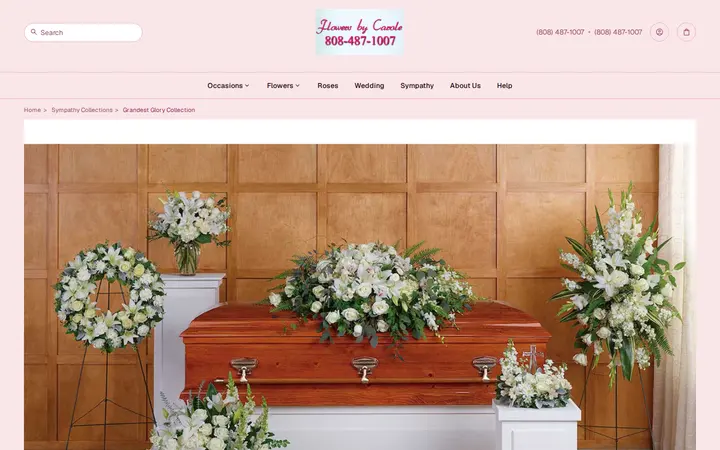 /sympathy-collections/grandest-glory-collection/cat9490005 — Flowers By Carole