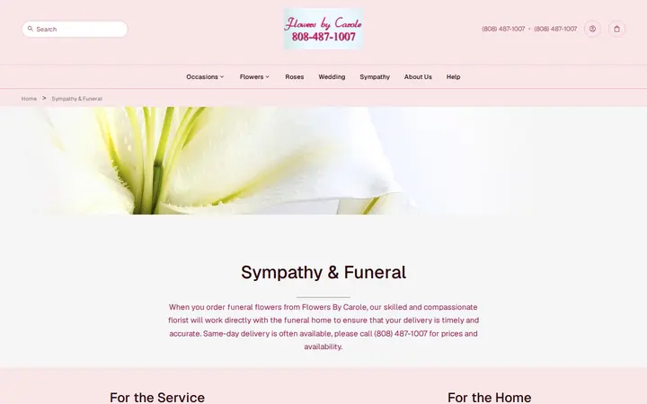 /sympathy — Flowers By Carole