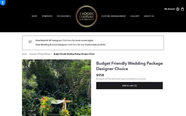 /honolulu-jadore-couture-floral-styling/budget-friendly-wedding-package-designer-choice.html — J'Adore Couture Luxury Floral & Styling