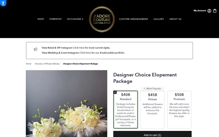 /honolulu-jadore-couture-floral-styling/designer-choice-elopement-package.html — J'Adore Couture Luxury Floral & Styling