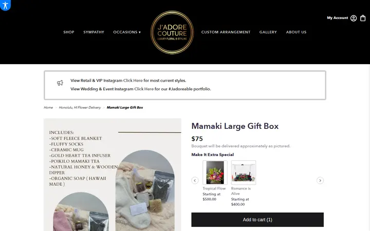/honolulu-jadore-couture-floral-styling/mamaki-large-gift-box.html — J'Adore Couture Luxury Floral & Styling