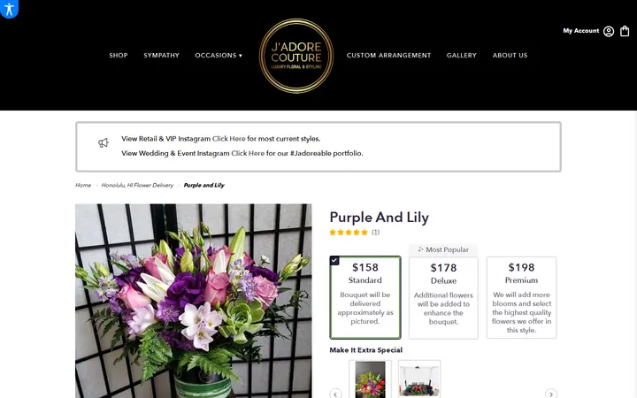 /honolulu-jadore-couture-floral-styling/purple-and-lily.html — J'Adore Couture Luxury Floral & Styling
