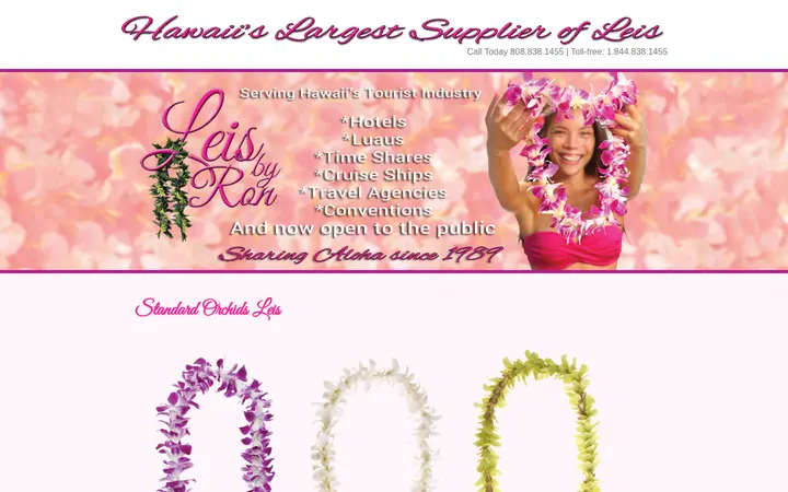 /catalog.html — Leis By Ron