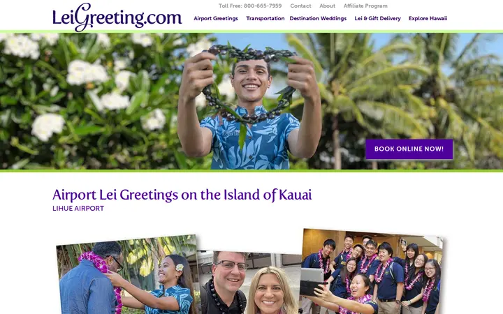 /kauai-lei-greetings — LeiGreeting.com