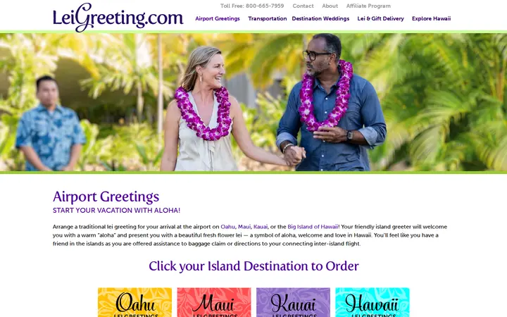/airport-greetings — LeiGreeting.com