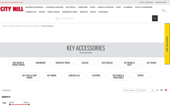 /tools-hardware/keys-accessories/key-accessories — City Mill - Ewa Beach