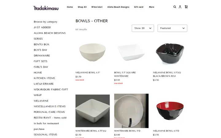 /shop/bowls-other/29 — Itadakimasu