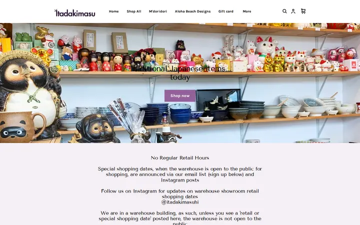Homepage — Itadakimasu