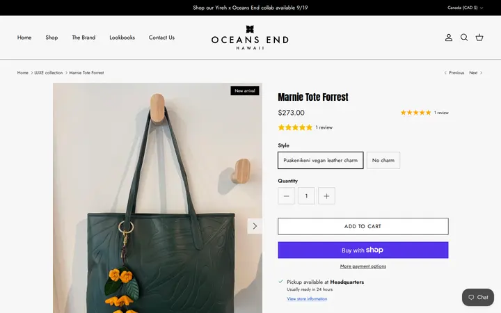 /collections/luxe-collection/products/marnie-emerald — Oceans End Hawaii