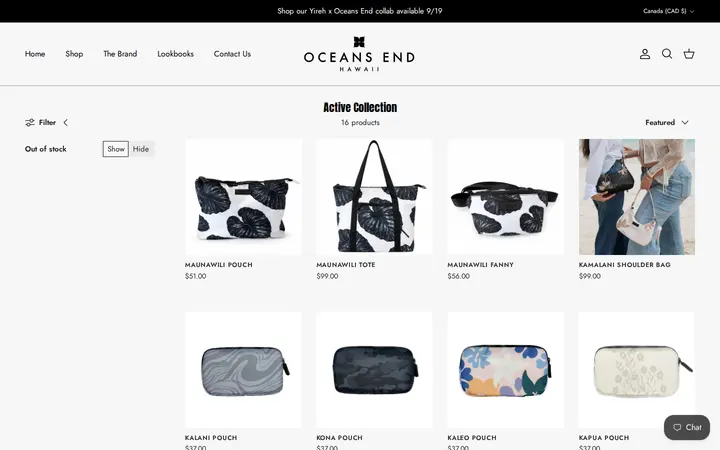 /collections/active-collection — Oceans End Hawaii