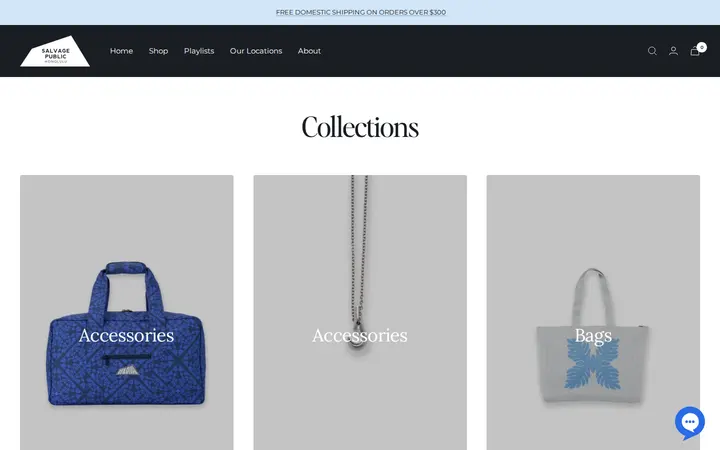 /collections — Salvage Public