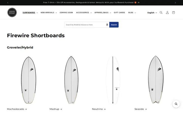 /collections/shop-firewire-surfboards-hawaii — Hawaiian South Shore