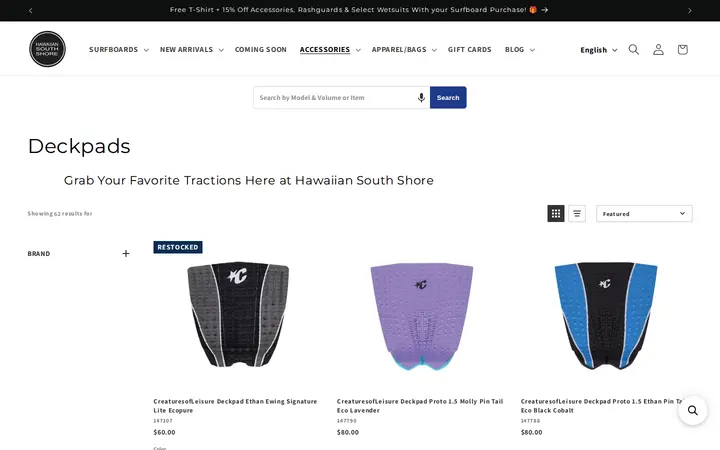 /collections/shop-deckpads — Hawaiian South Shore