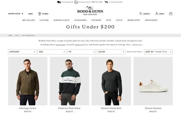 /us/gifts/gifts-under-200 — Rodd & Gunn - Macy's Ala Moana Center