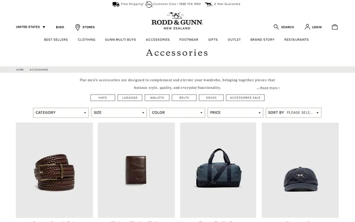 /us/accessories — Rodd & Gunn - Macy's Ala Moana Center