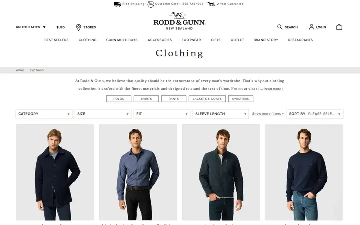 /us/clothing — Rodd & Gunn - Macy's Ala Moana Center