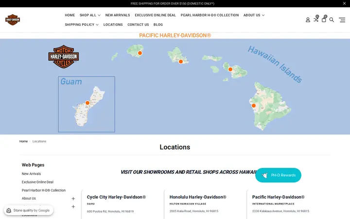 /pages/locations.html — Pacific Harley-Davidson
