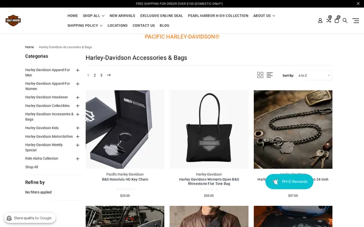 /categories/harley-davidson-accessories-bags.html — Pacific Harley-Davidson