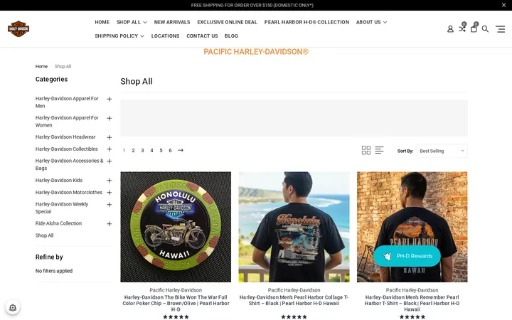 /categories/shop-all.html — Pacific Harley-Davidson