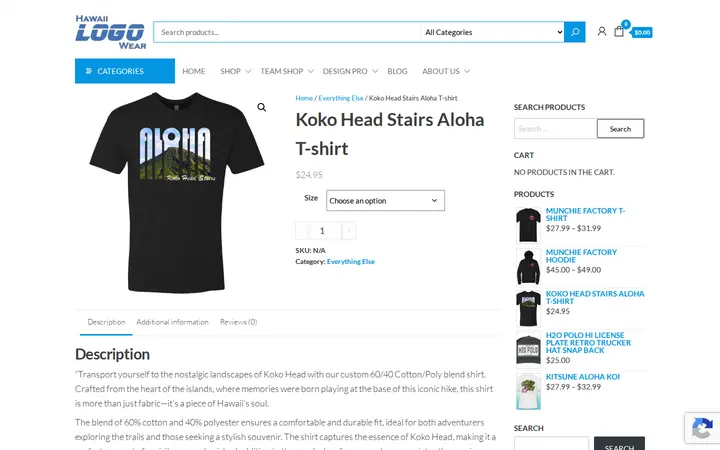 /product/koko-head-stairs-aloha-t-shirt — Hawaii Logo Wear