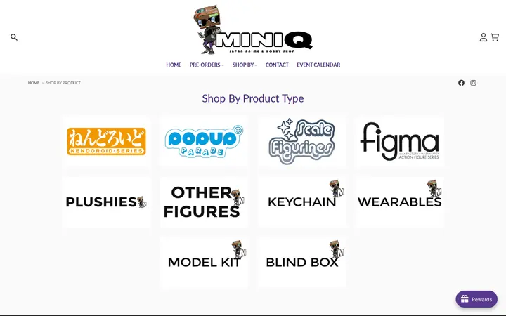 /pages/shop-by-product — MiniQ Anime Shop