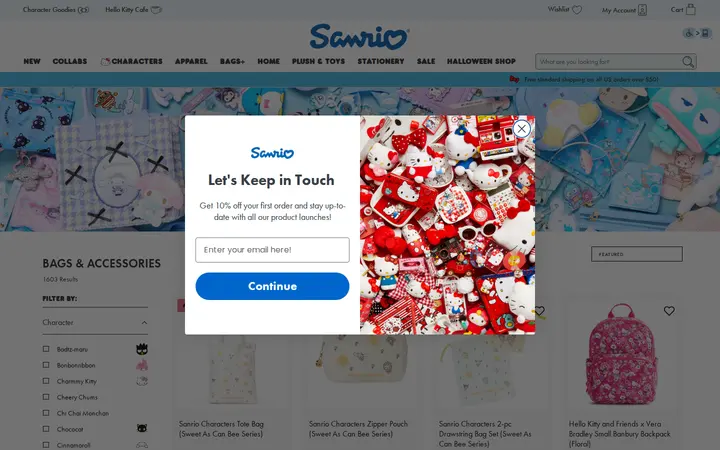 /collections/bags-and-accessories — Sanrio Surprises