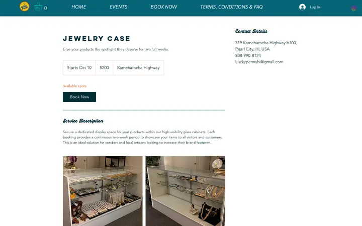 /service-page/jewelry-case — Lucky Penny Hawaii