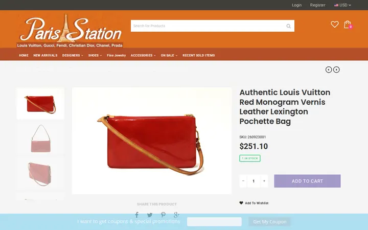 /collections/new-arrivals/products/authentic-new-louis-vuitton-pink-monogram-vernis-leather-lexington-pochette-bag-copy — Paris Station