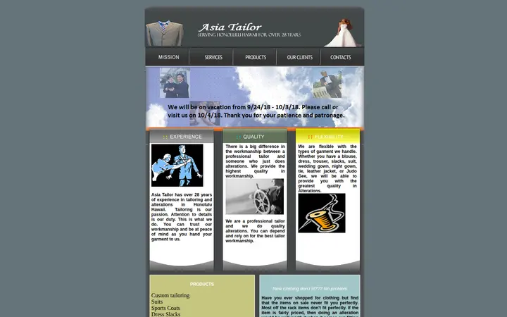 /products.htm — Asia Tailor