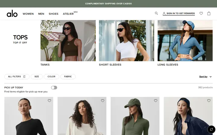 /en-ca/collections/tops — ALO