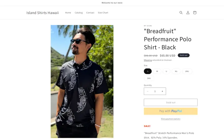 /products/breadfruit-performance-polo-shirt — island shirts hawaii