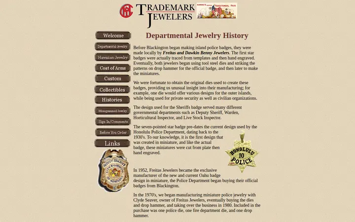 /hist/hisdept.htm — Trademark Jewelers