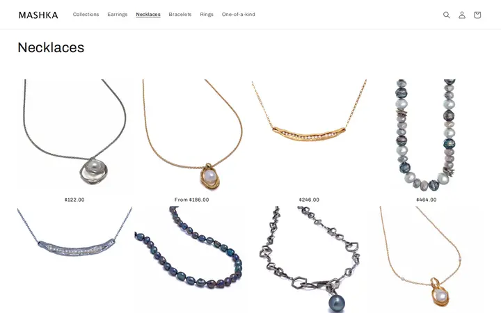 /collections/necklaces/Pearls — Mashka Jewelry