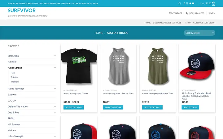 /product-category/aloha-strong — Surfvivor
