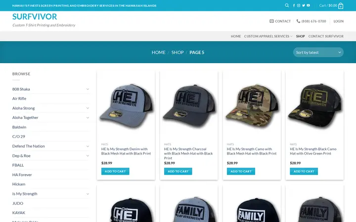 /shop/page/5 — Surfvivor