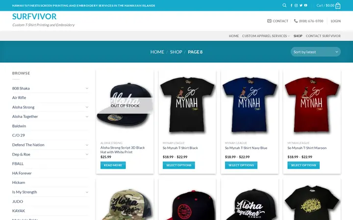 /shop/page/8 — Surfvivor