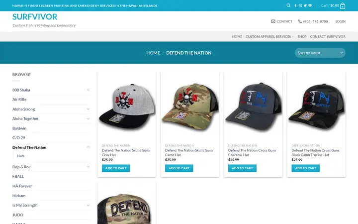 /product-category/defend-the-nation — Surfvivor