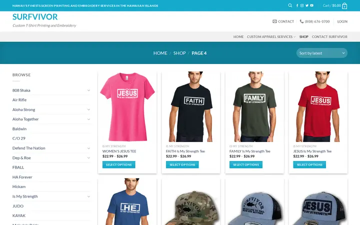 /shop/page/4 — Surfvivor