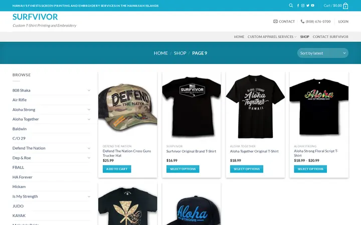 /shop/page/9 — Surfvivor